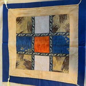 Beautiful cushion cover from market in Bosnia.